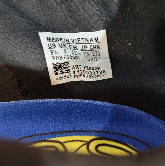 Adidas Mens Predator Accelerator FG REPLICA, US 9.5 - Picture 5 of 5